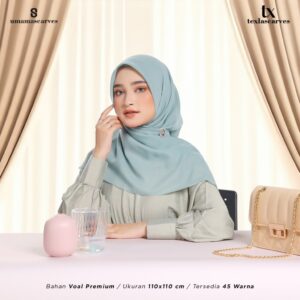 Voal Plain Scarf by Texla Scarves Umama