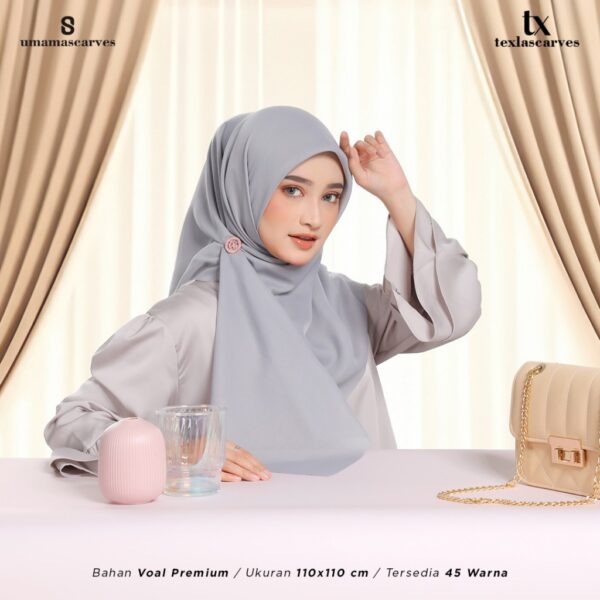 Voal Plain Scarf by Texla Scarves Umama
