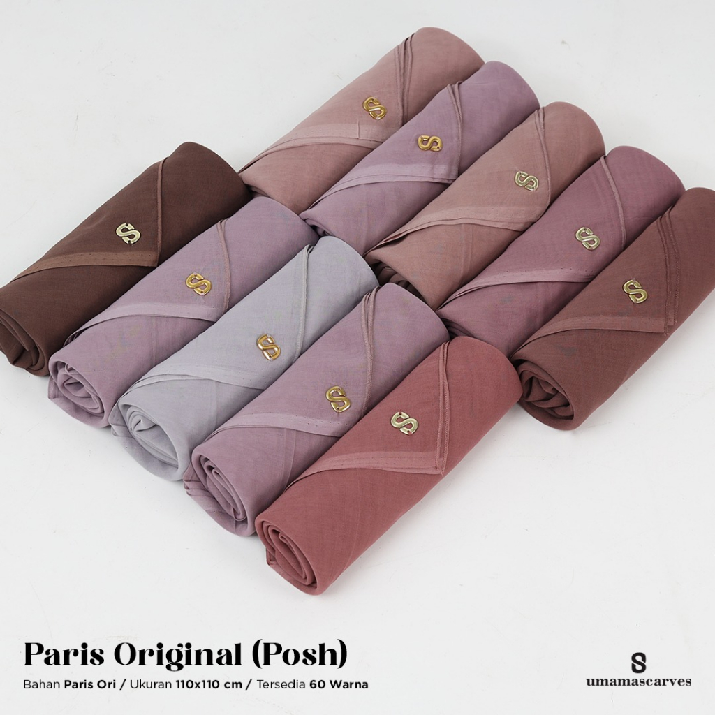 Paris Original Posh Umama Scarves - Gambar 6