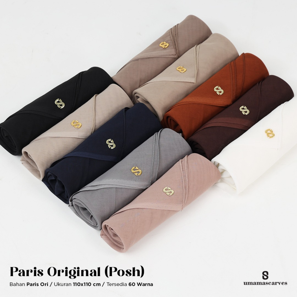 Paris Original Posh Umama Scarves - Gambar 8