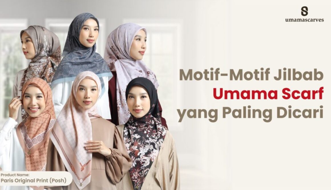 motif jilbab umama scarf
