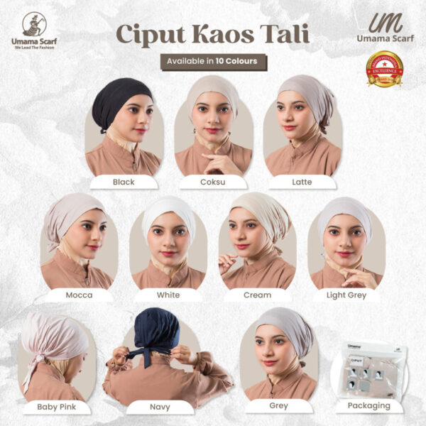 Umama Scarves - Ciput Kaos Tali