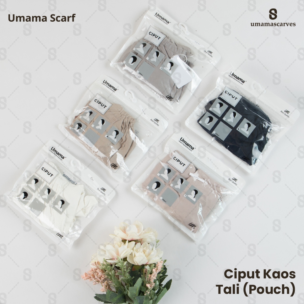 Umama Scarves - Ciput Kaos Tali - Gambar 2